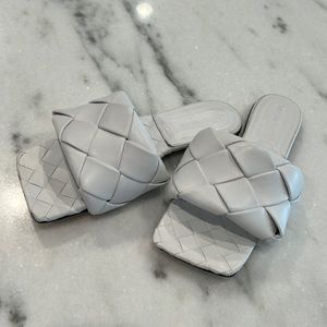 Bottega Veneta Leather Sandals